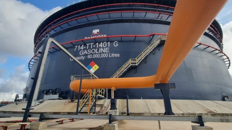 Dangote refinery suspends petrol sales in naira